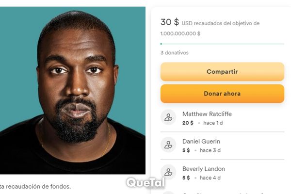 Fans de Kanye West se unen para crear un GoFundMe y hacerlo billonario de nuevo
